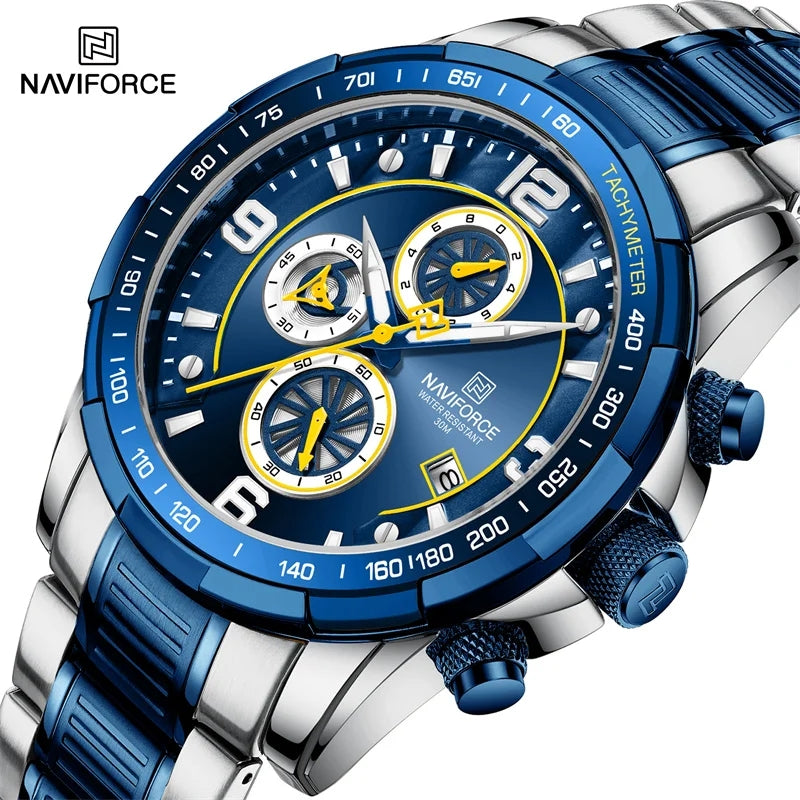Reloj Naviforce REF. 806 Plata/Azul