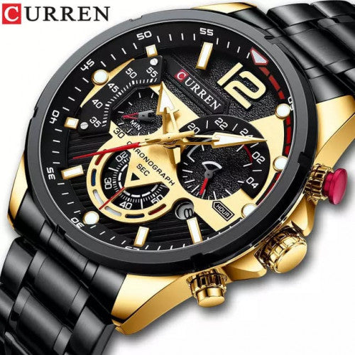 CURREN 8395 NEGRO DORADO
