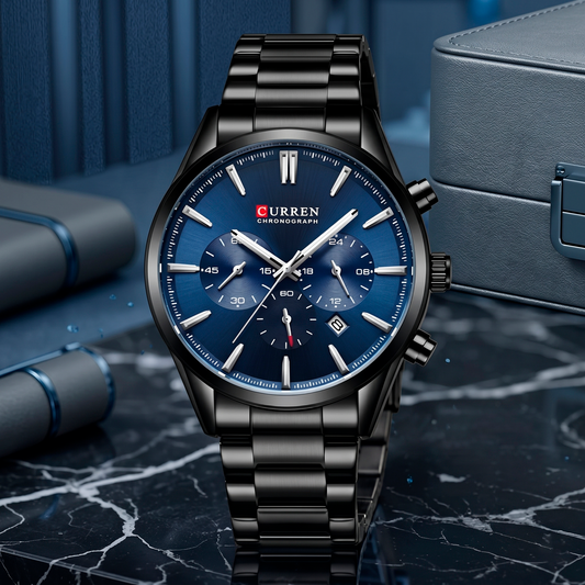 Reloj Curren 981 Negro/Azul