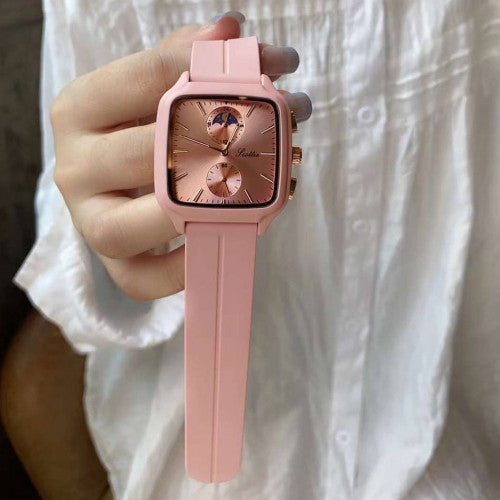 RELOJ SCOTTIE FASE LUNAR ROSADO