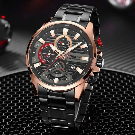 Reloj Curren 984 Negro/Oro Rosa