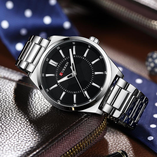 Reloj Curren 985 Plata/Negro