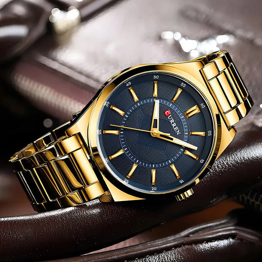 Reloj Curren 985 Dorado/Azul