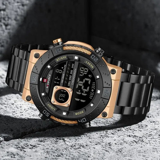 Reloj Naviforce Ref. 995 Negro/Oro Rosa