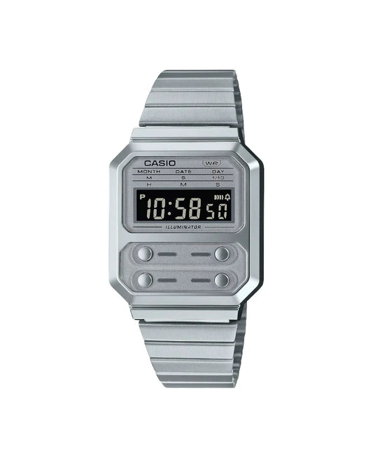 Reloj Casio Vintage A100WE-7B Plateado