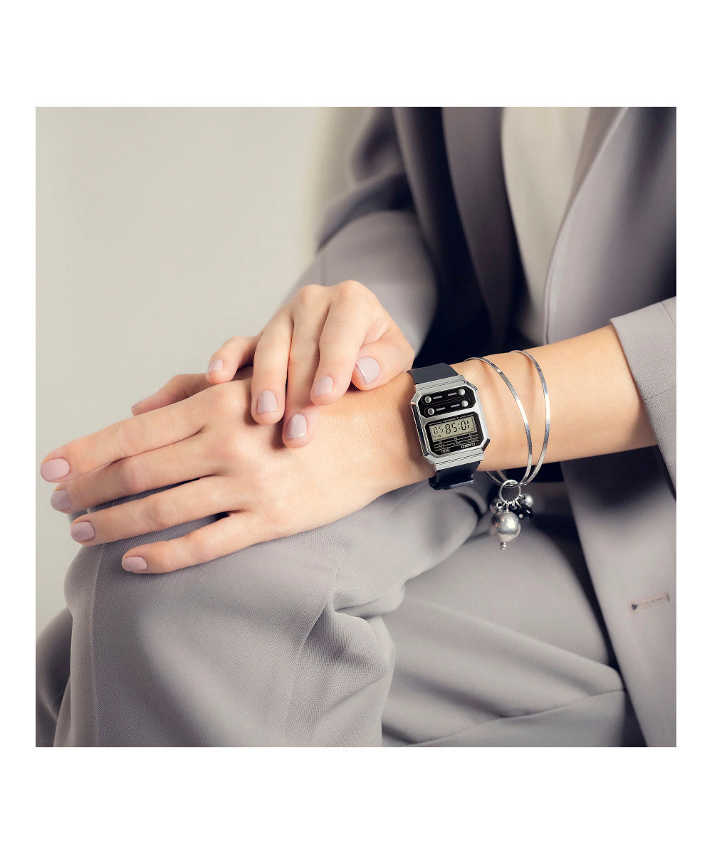 Reloj Casio Vintage A100WEF-1A Negro