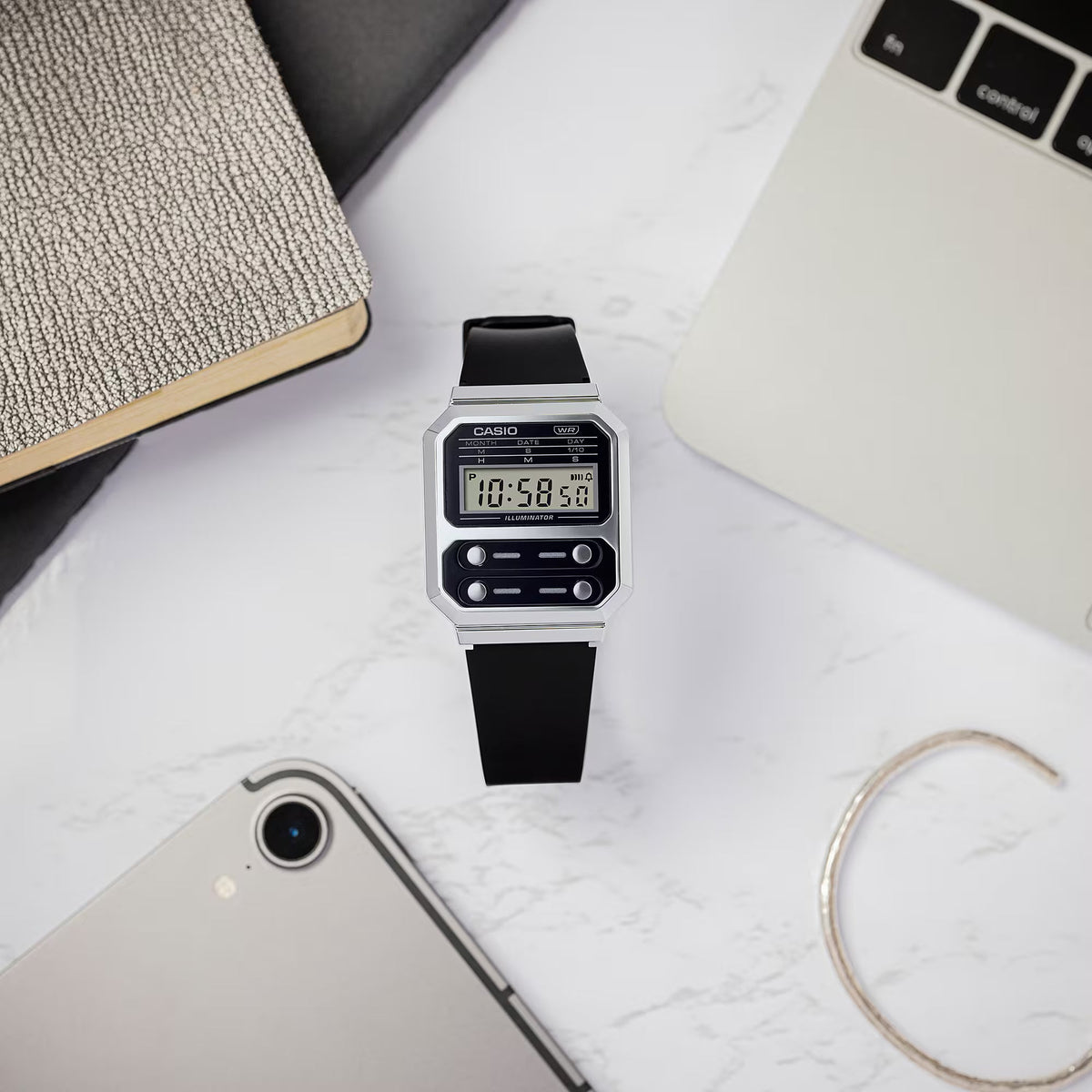Reloj Casio Vintage A100WEF-1A Negro