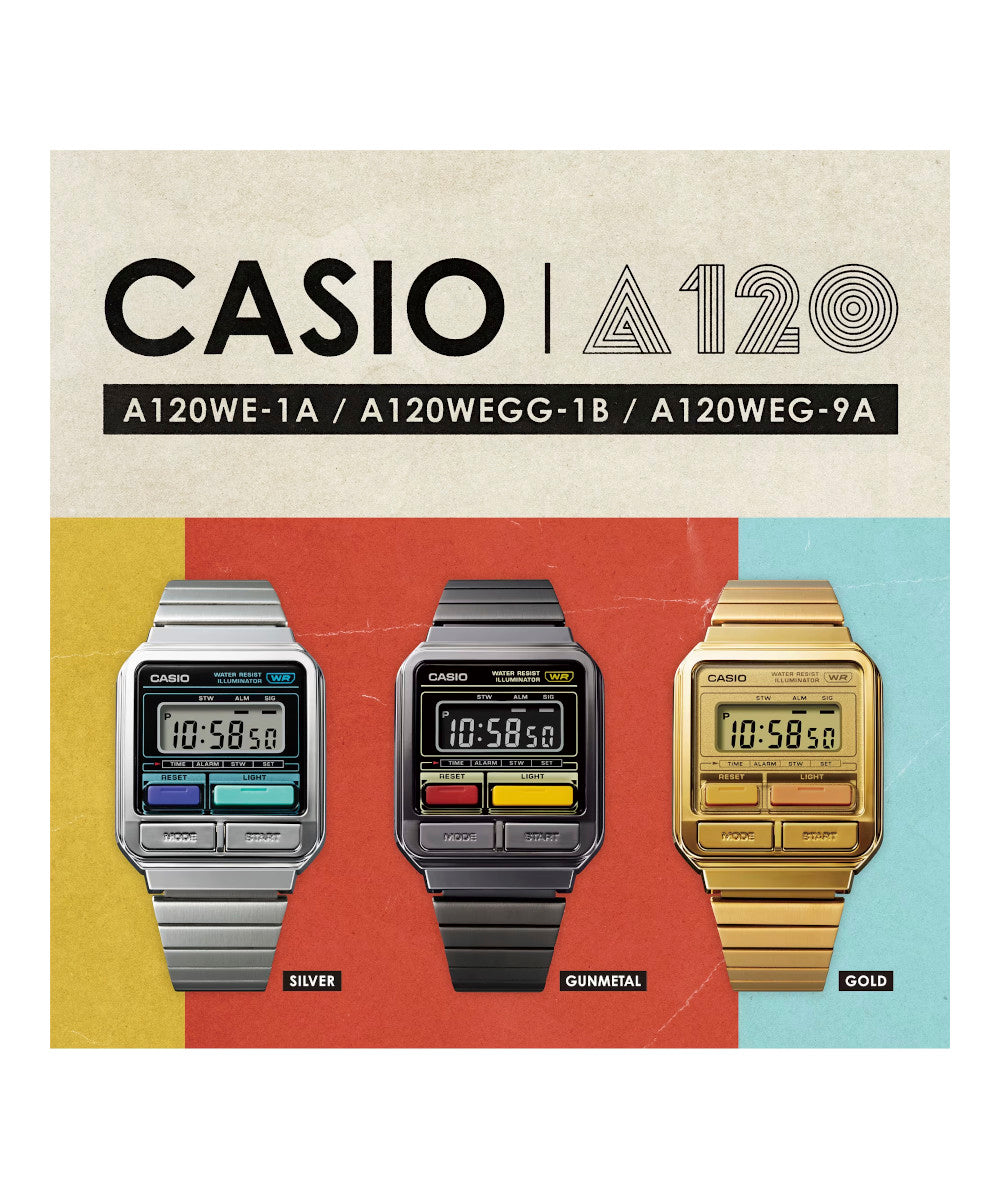 Reloj Casio Vintage A120WEG-9A Dorado
