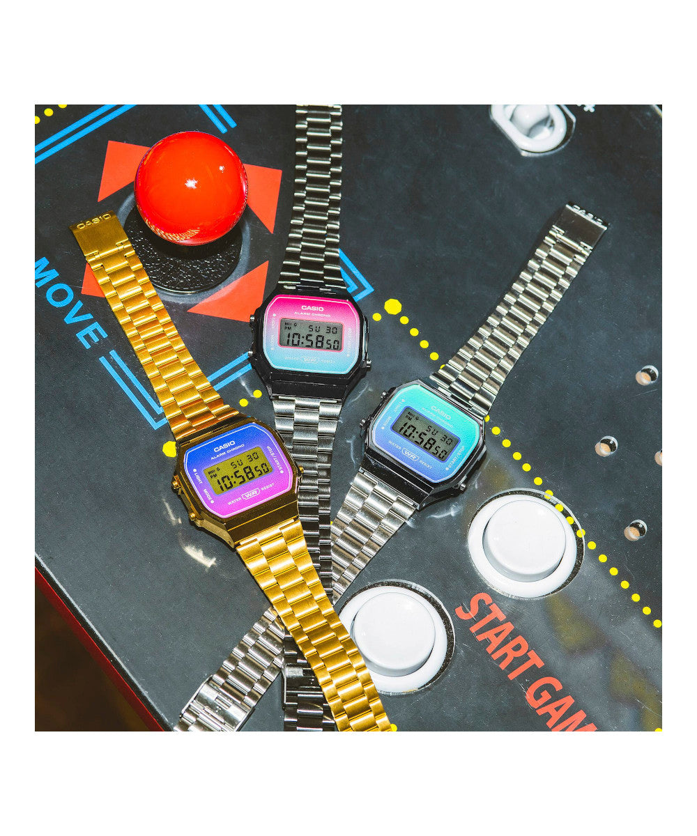 Reloj Casio Vintage A168WERB-2A Gris