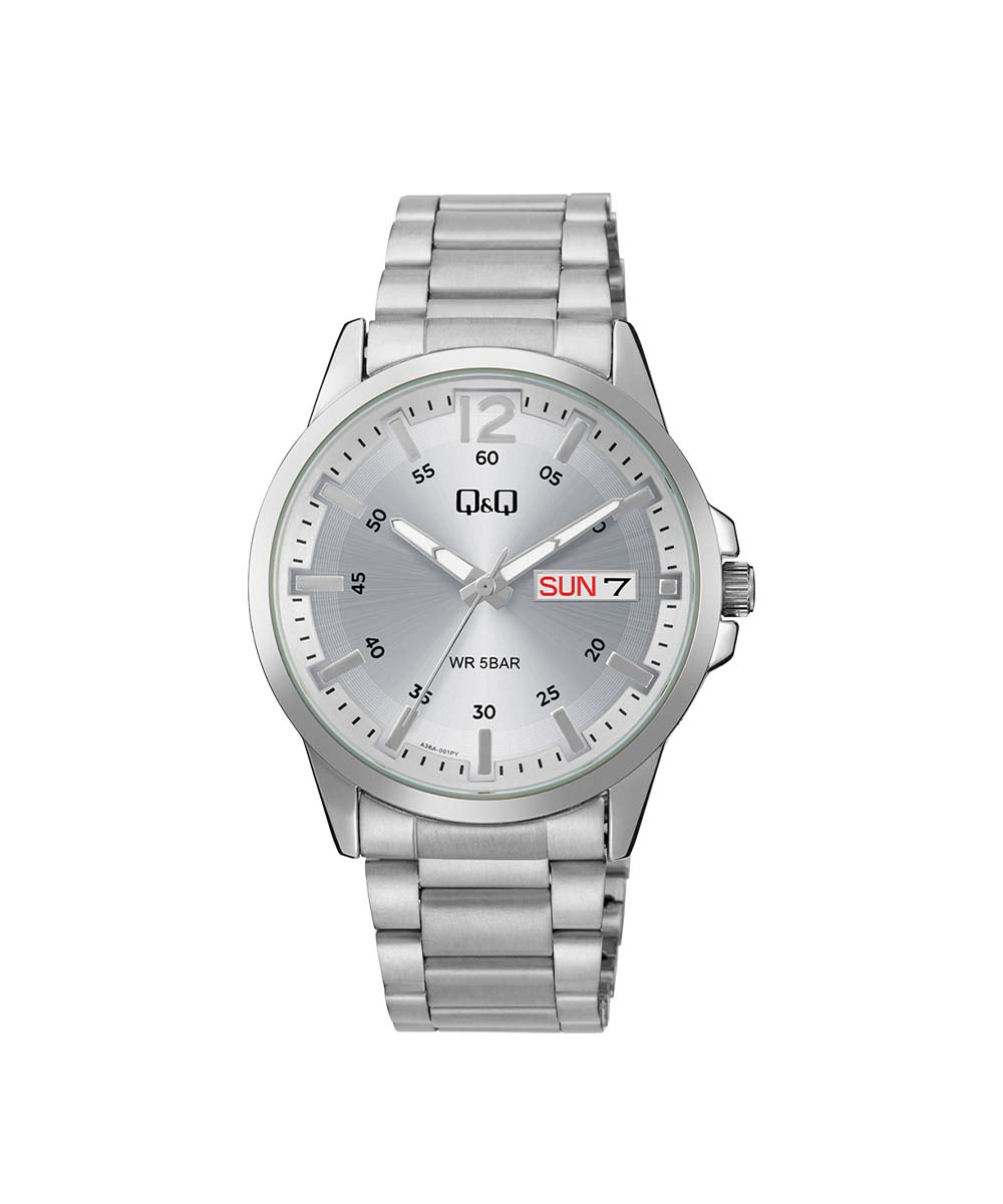 Reloj Q&Q A36A-001PY Plateado