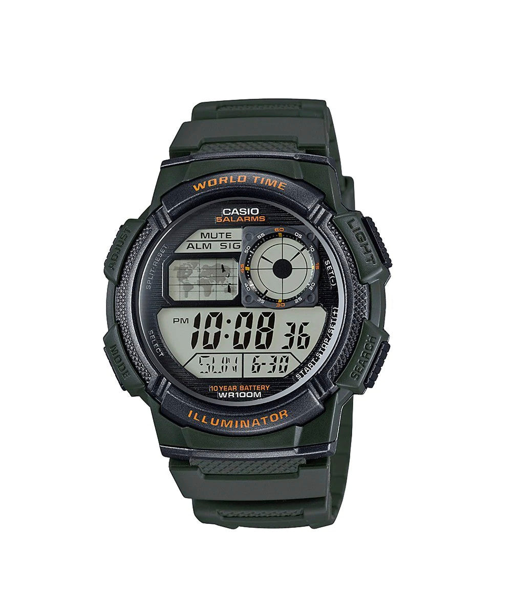 Reloj Casio AE-1000W-3AV Verde