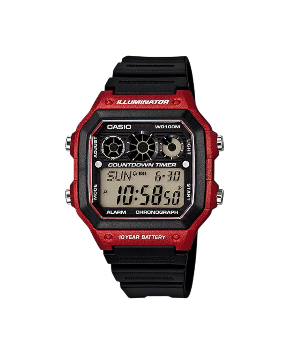 Reloj Casio AE-1300WH-4AV Rojo