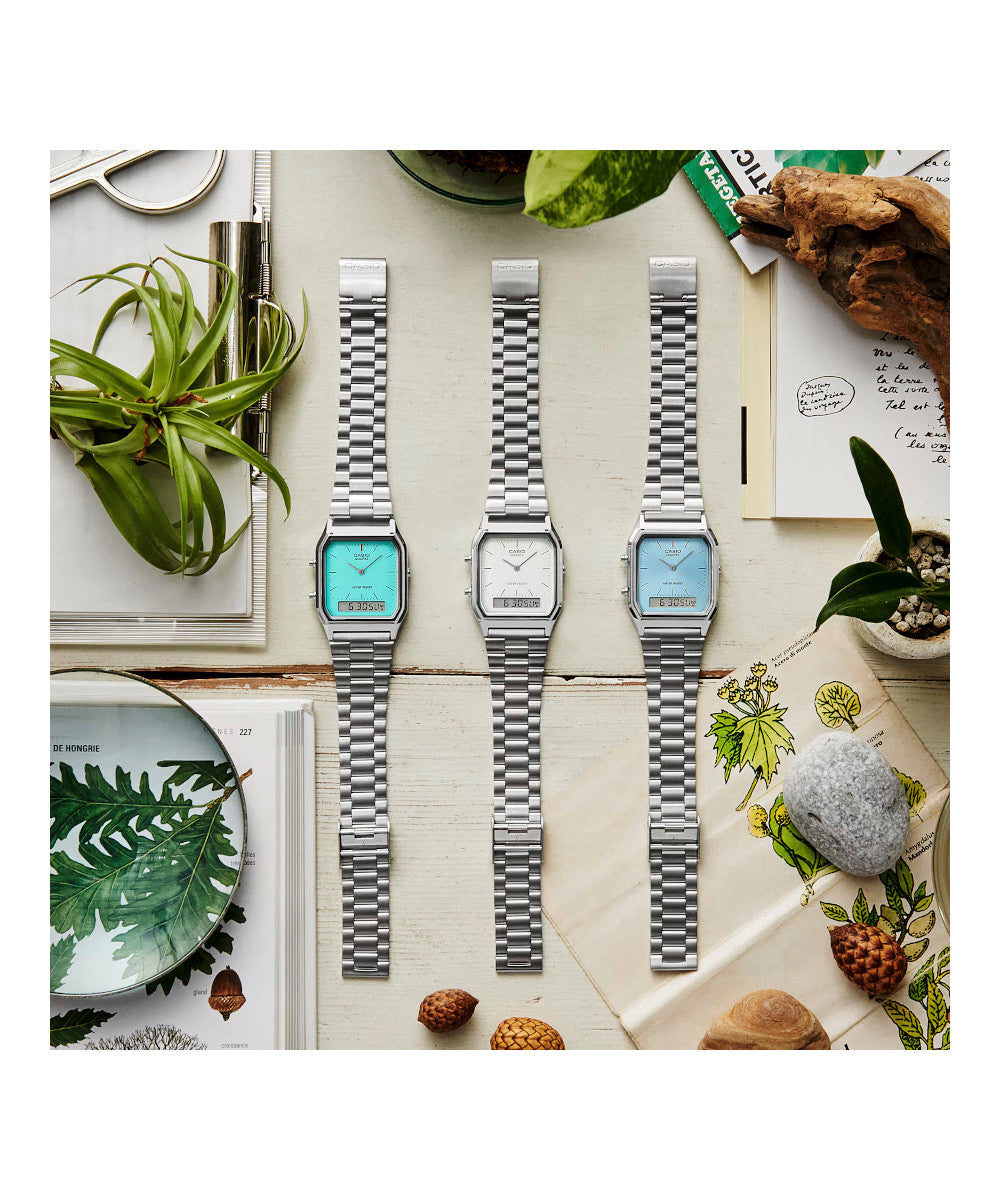 Reloj Casio Vintage AQ-230A-2A1MQY Azul