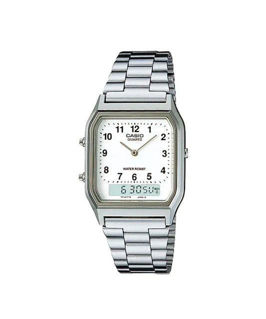 Reloj Casio Vintage AQ-230A-7BMQ Plateado