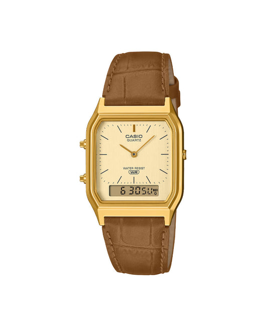 Reloj Casio Vintage AQ-230EGL-9A Amarillo