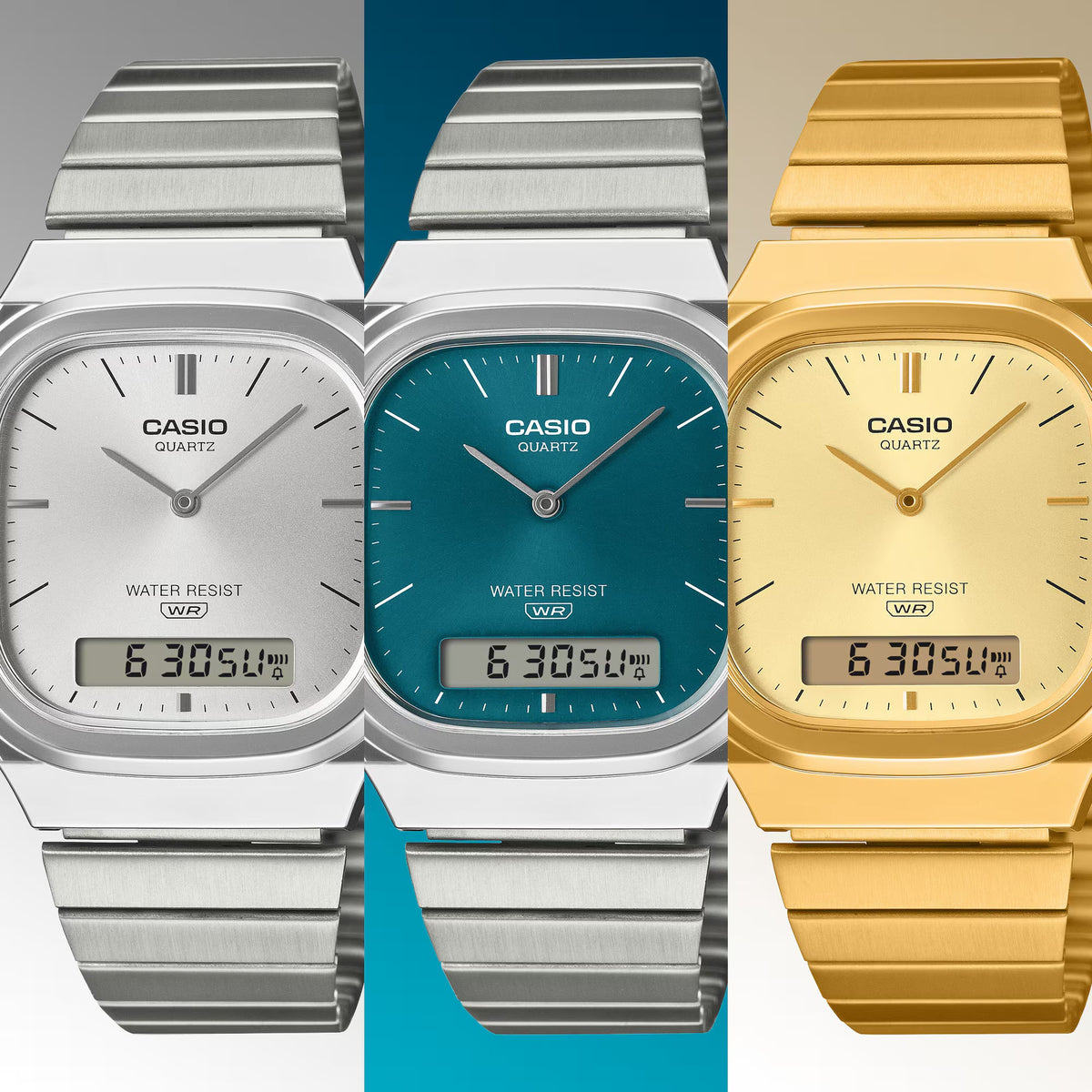 Reloj Casio Vintage AQ-240E-7A Plateado