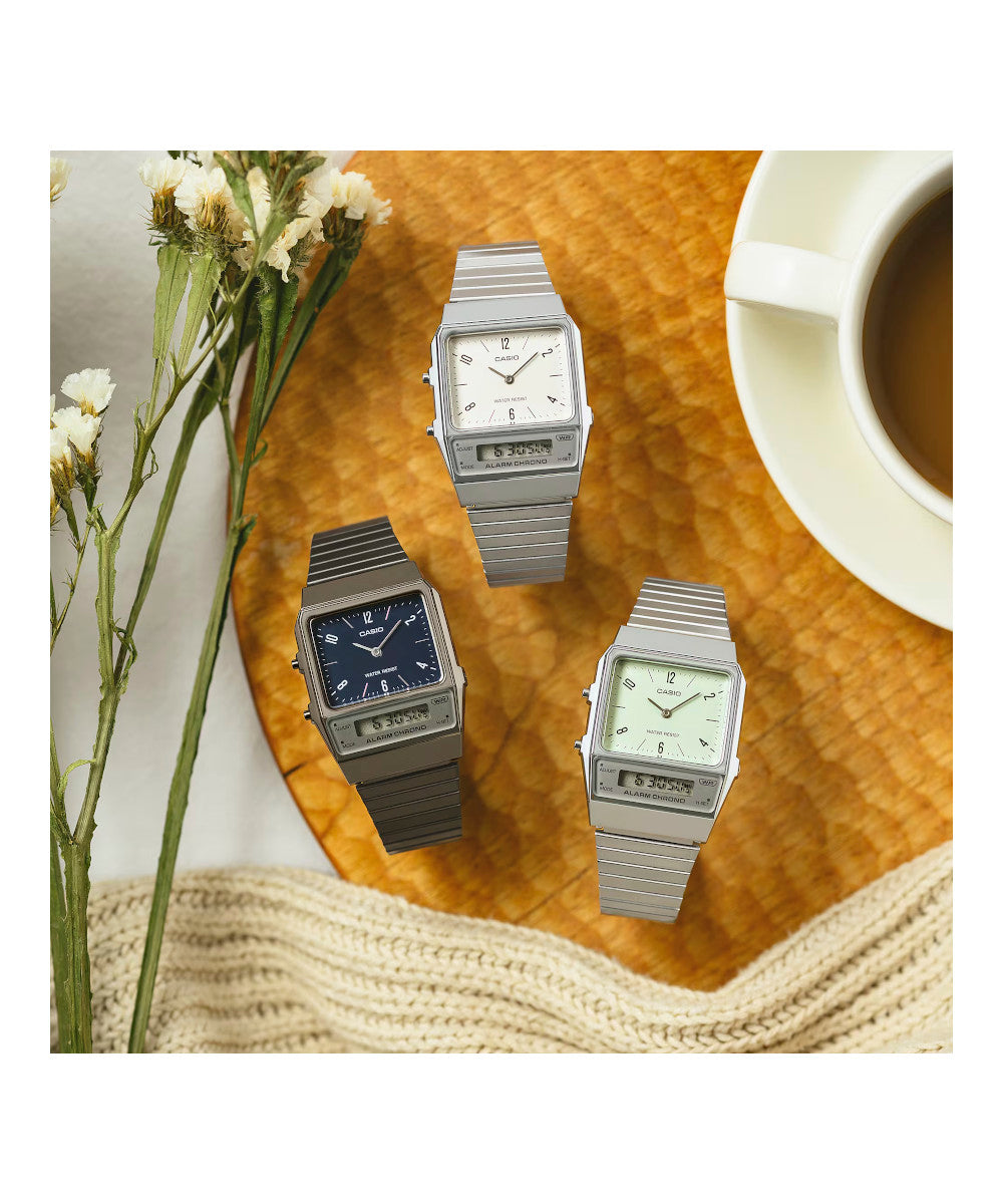 Reloj Casio Vintage AQ-800E-7A2 Plateado