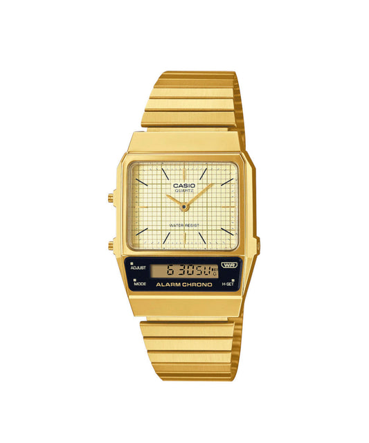 Reloj Casio Vintage AQ-800EG-9A Dorado
