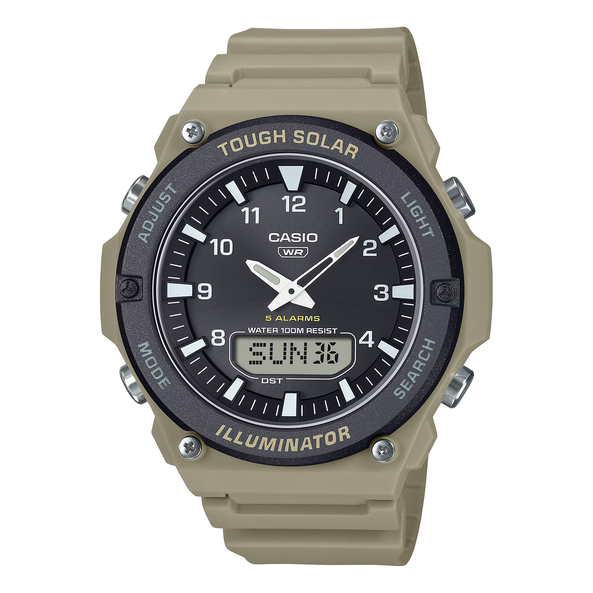 Reloj Casio AQS-820W-5AV Beige
