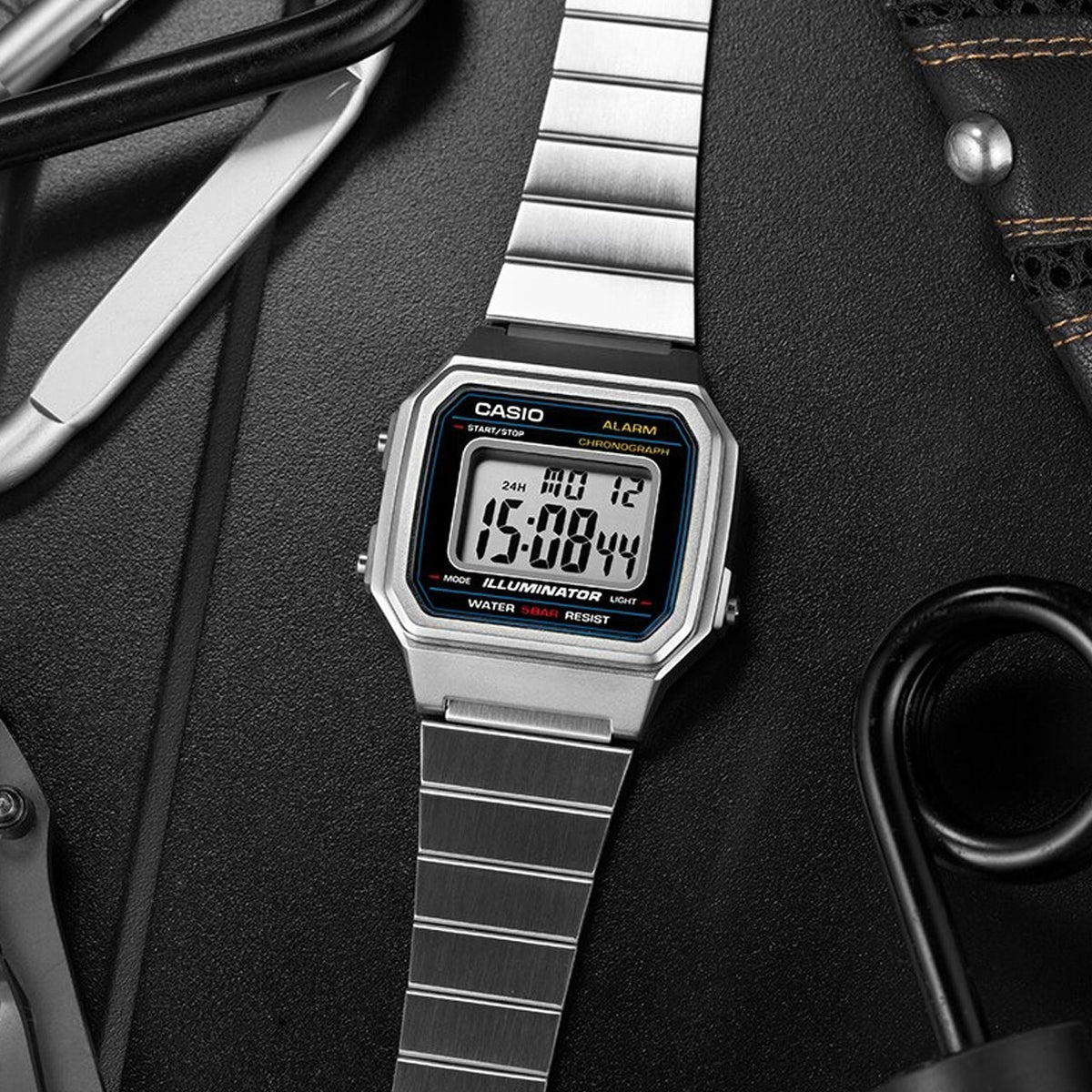 Reloj Casio Vintage B650WD-1A Plateado