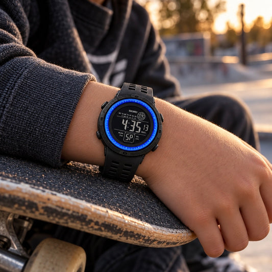 Reloj Skmei 1773 Negro Azul para Niño