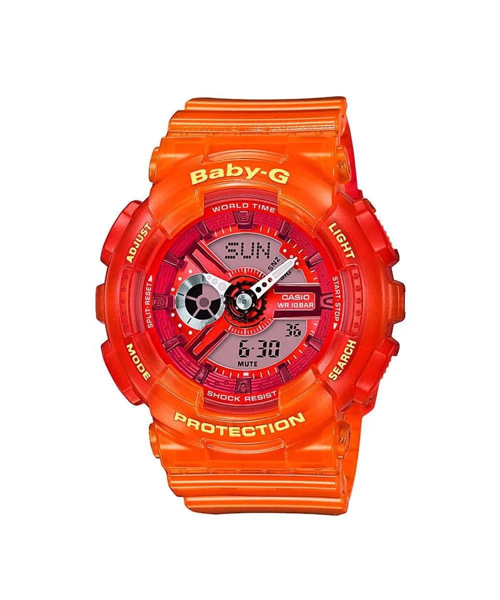 Reloj Casio Baby-G BA-110JM-4A Naranja