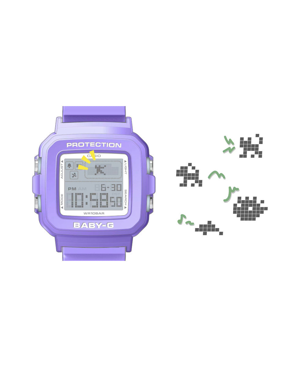Reloj Casio Baby-G BGD-10K-6 Morado