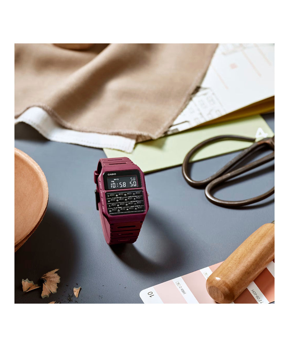 Reloj Casio Vintage CA-53WF-4B Rojo