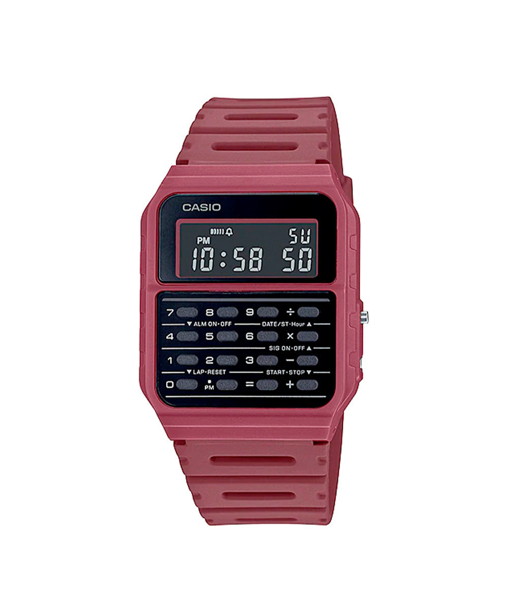 Reloj Casio Vintage CA-53WF-4B Rojo