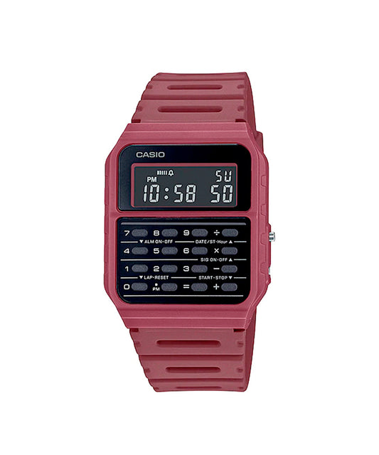 Reloj Casio Vintage CA-53WF-4B Rojo