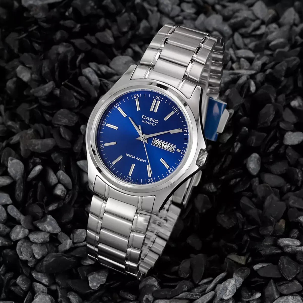 Reloj Casio MTP-1239D-2A Plateado