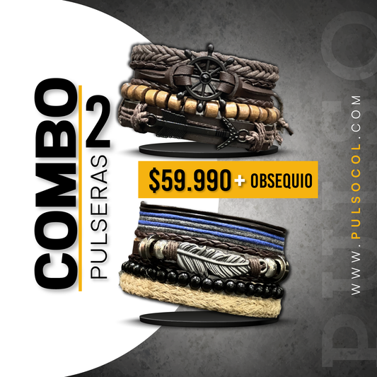 COMBO 1513: 2 PULSERAS X $59.990