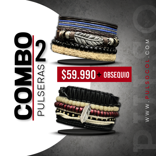 COMBO 1530: 2 PULSERAS X $59.990