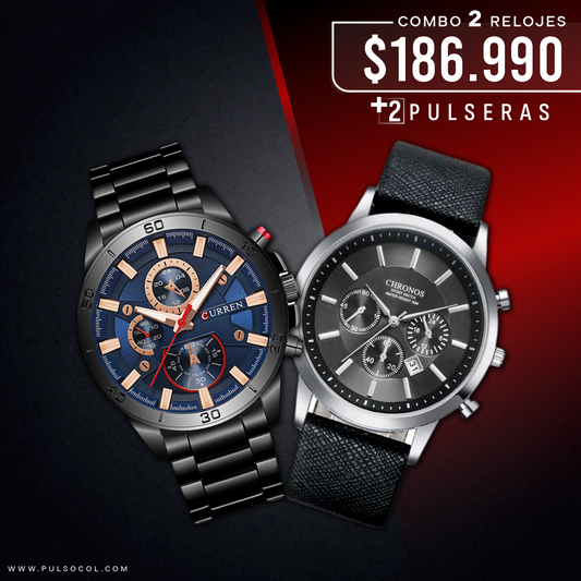 COMBO 365: 2 RELOJES X $186.990