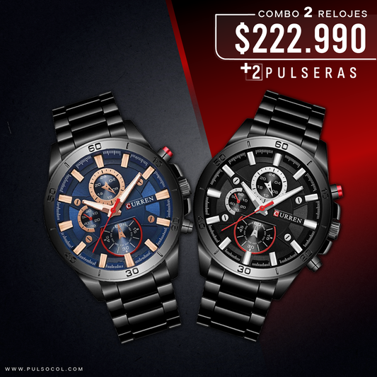 COMBO 367: 2 RELOJES X $222.990