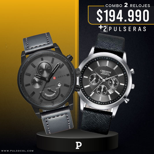 COMBO 421: 2 RELOJES X $194.990