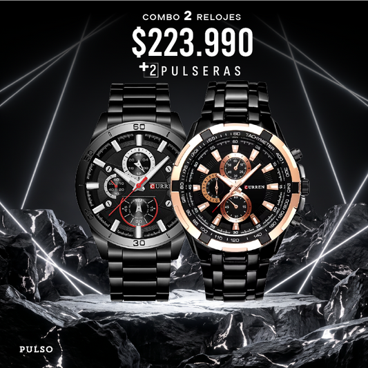 COMBO 503: 2 RELOJES X $ 223,990