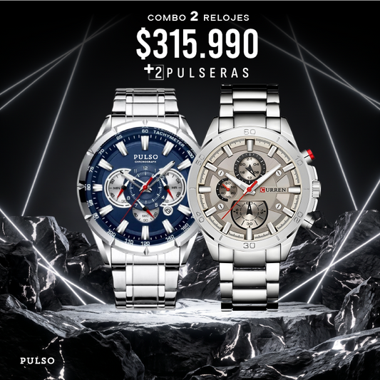 COMBO 568: 2 RELOJES X $315.990
