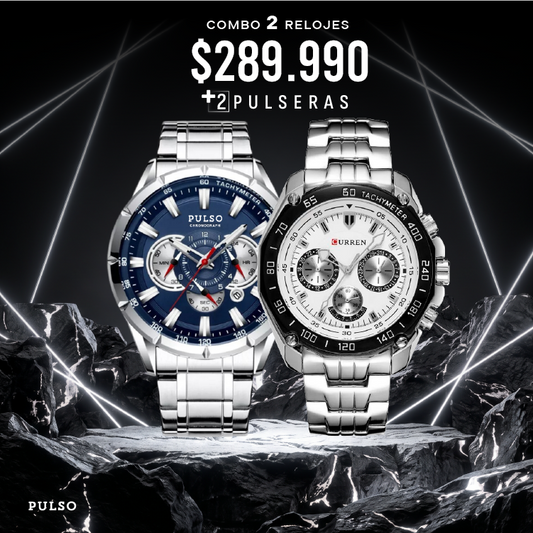 COMBO 569: 2 RELOJES X $289.990
