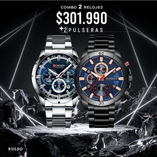COMBO 620: 2 RELOJES X $301.990