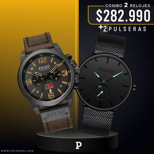 COMBO 623: 2 RELOJES X $282.990
