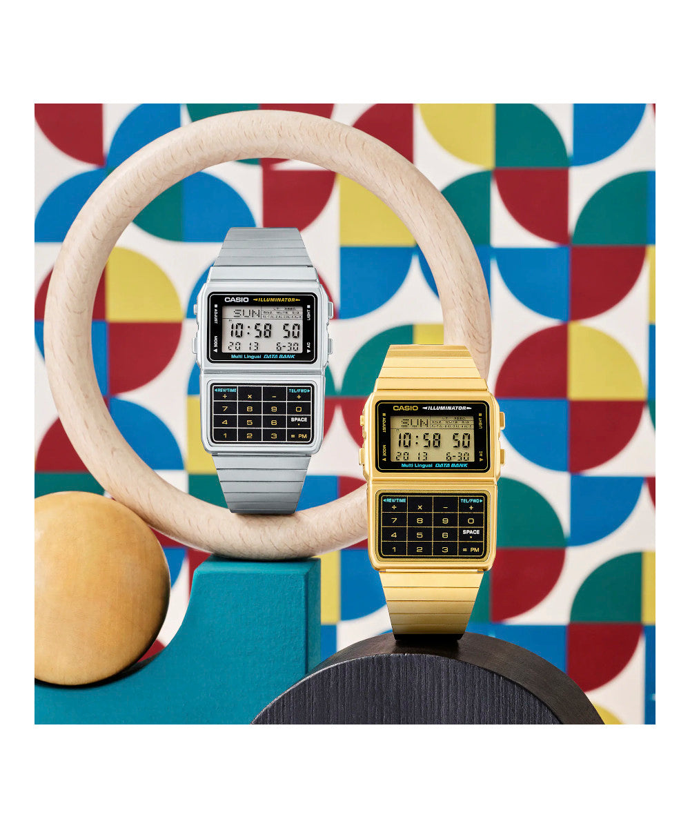 Reloj Casio Vintage DBC-611G-1 Dorado