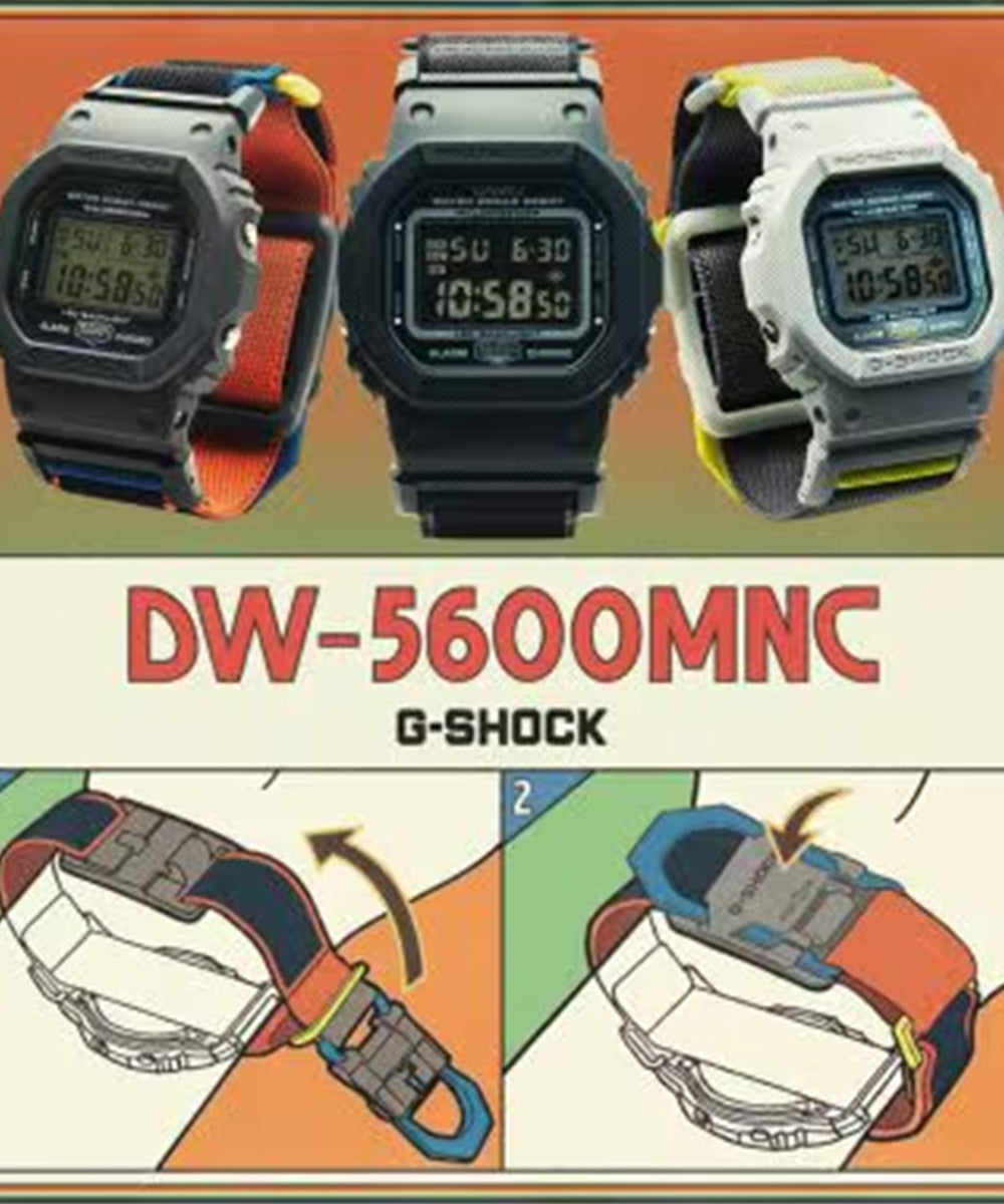 Reloj Casio G-Shock DW-5600MNC-7A8 Blanco