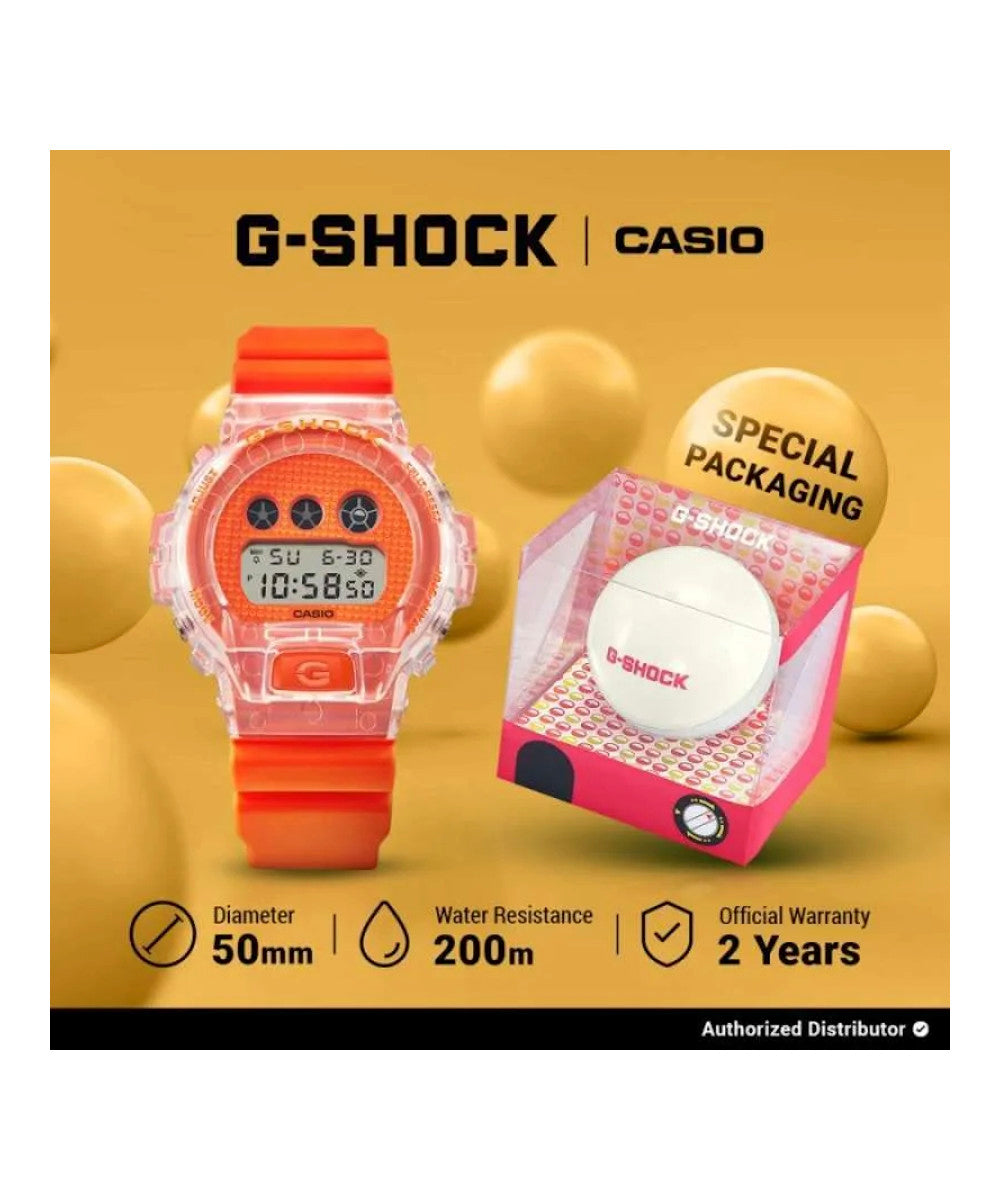 Reloj Casio G-Shock DW-6900GL-4 Naranjado