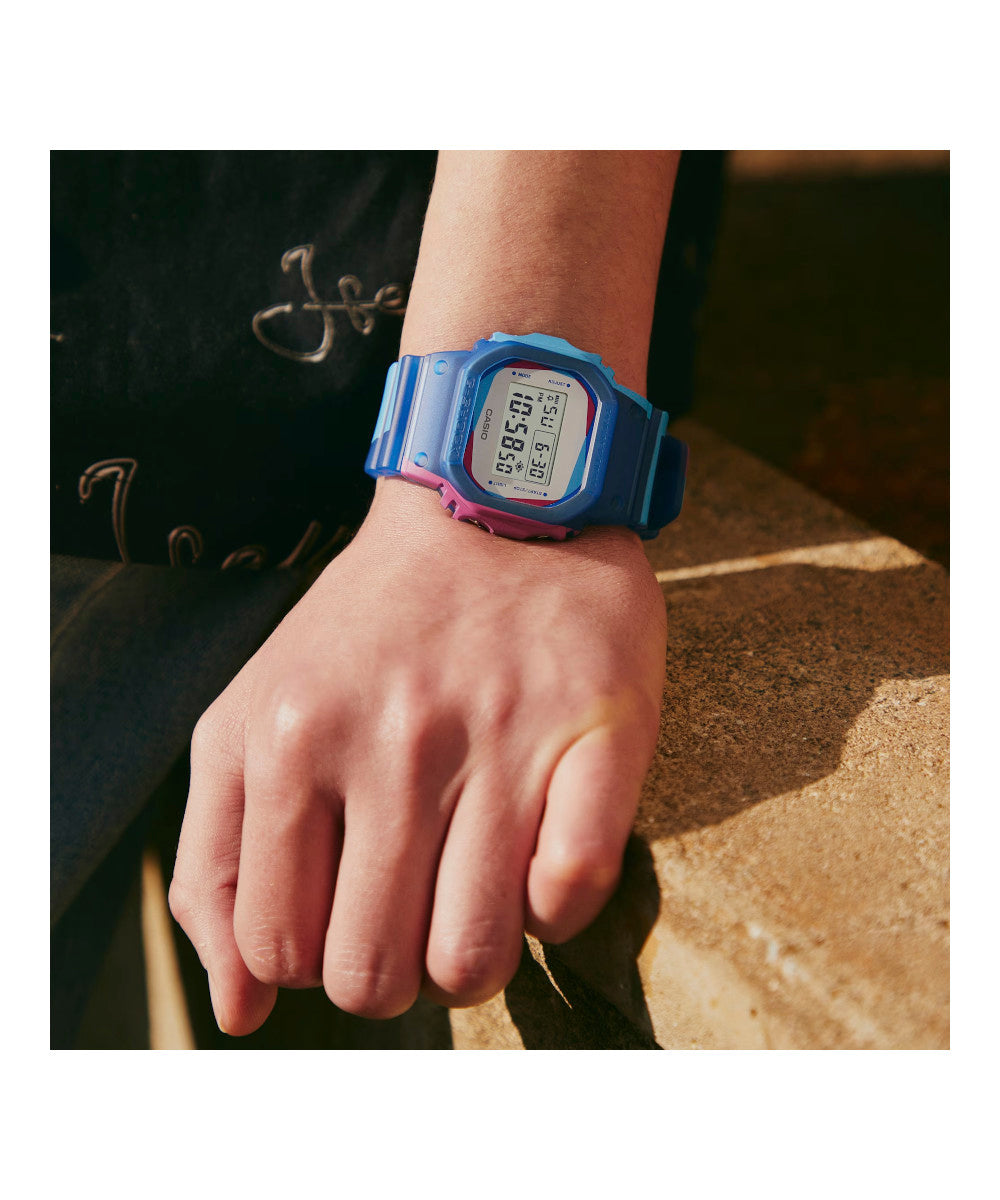 Reloj Casio G-Shock DWE-5600PR-2 Azul