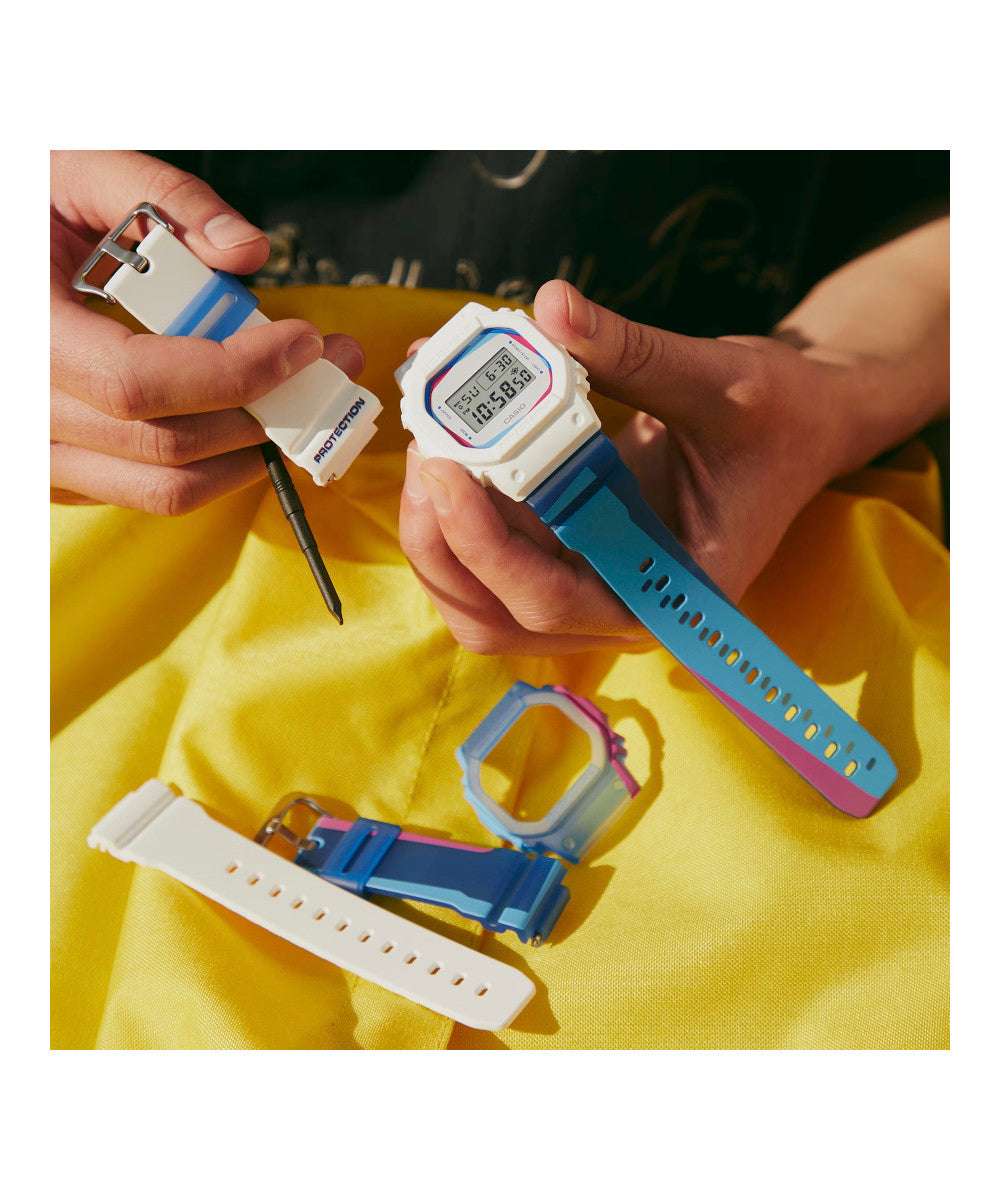 Reloj Casio G-Shock DWE-5600PR-2 Azul