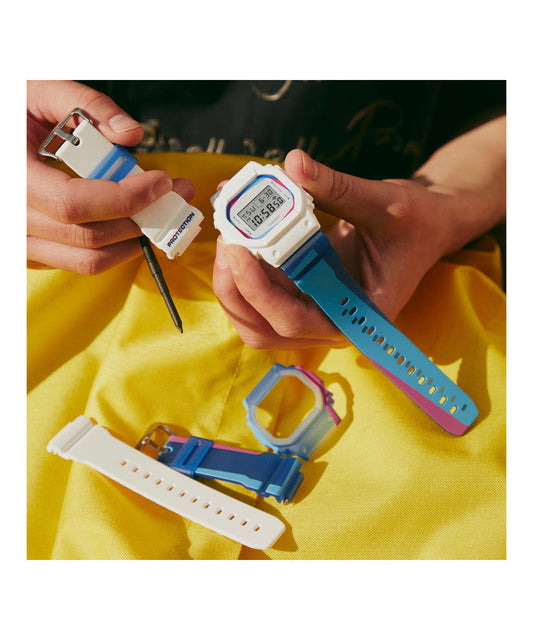 Reloj Casio G-Shock DWE-5600PR-2 Azul