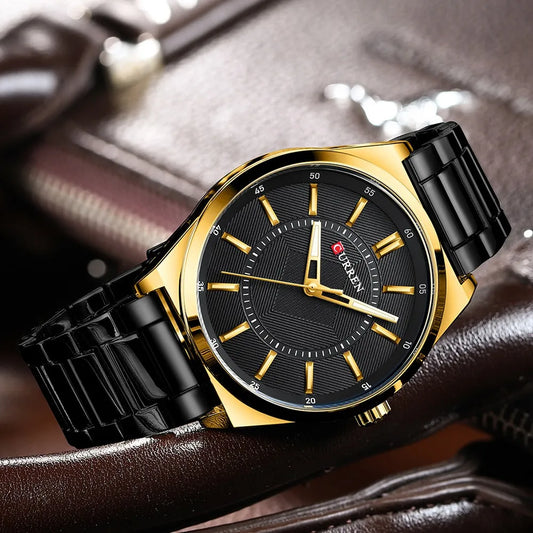 Reloj Curren 985 Negro/Dorado
