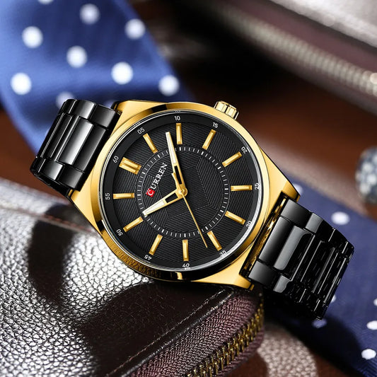 Reloj Curren 985 Negro/Dorado