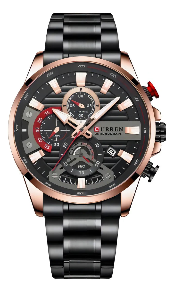 Reloj Curren 8415 Negro Cobre